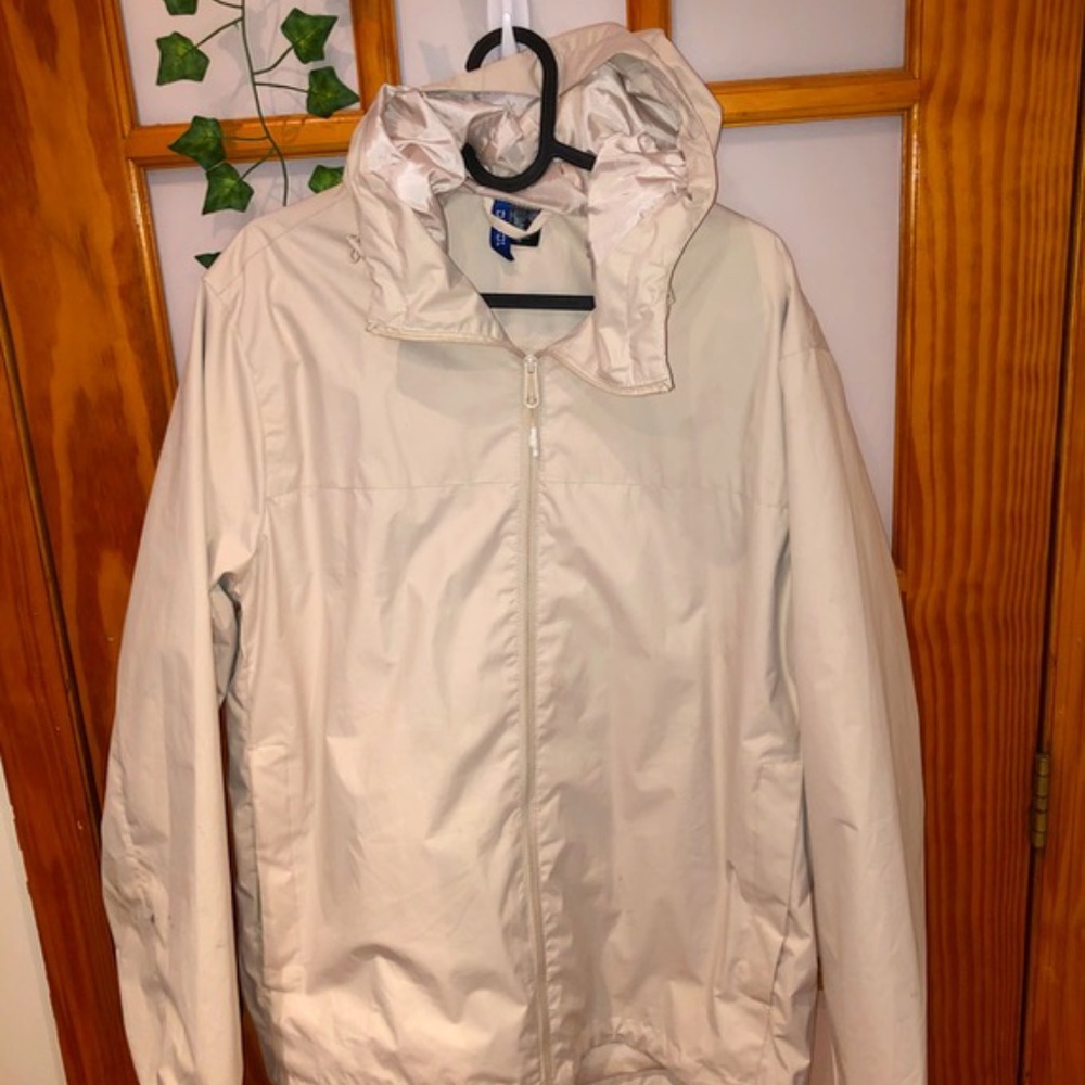 Tan Raincoat